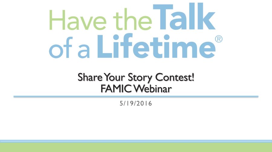 I am going to Take the Talk to my Community