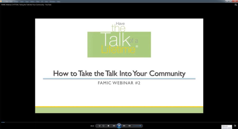 How to Take the Talk Into Your Community